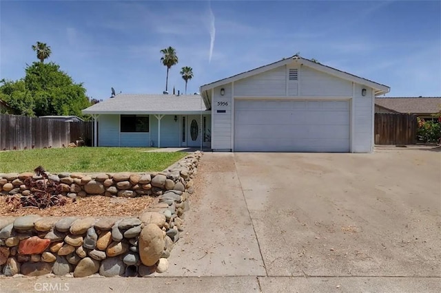5956 York Glen Way, Sacramento, CA 95842 - single story home featuring concrete driveway and a garage