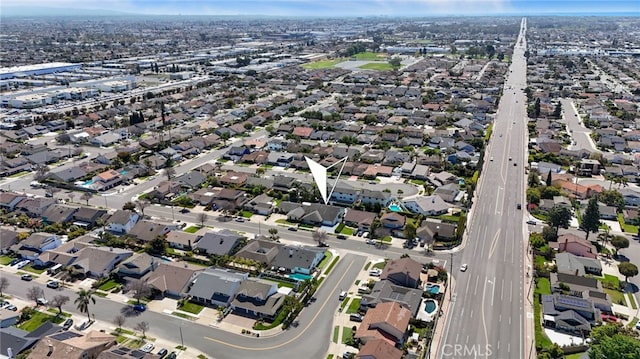 7042 Stonewood Dr, Huntington Beach, CA 92647 - birds eye view of property featuring a residential view