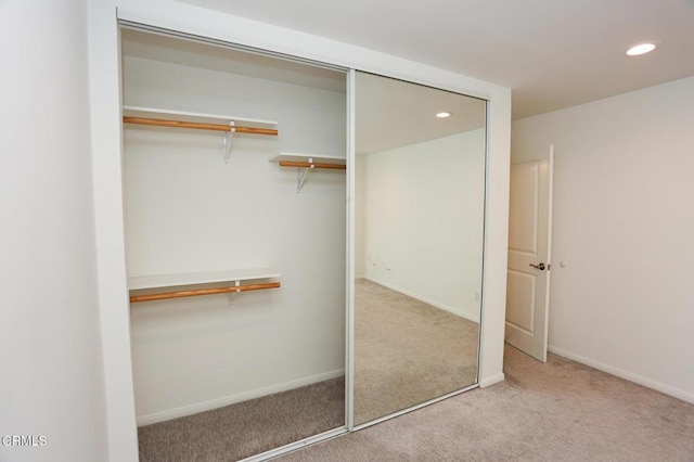 view of closet
