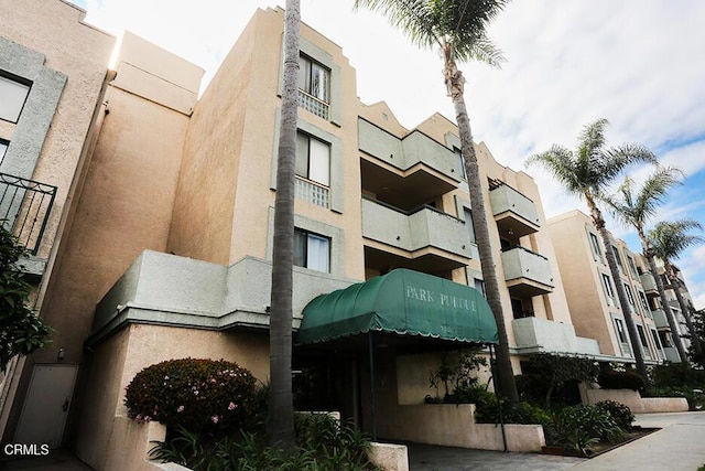 view of property