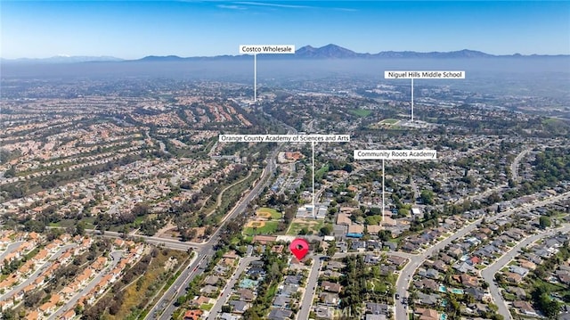 29461 Via Valverde, Laguna Niguel, CA 92677 - drone / aerial view featuring a mountain view