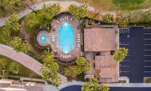 drone / aerial view