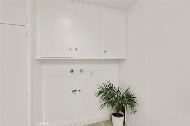 view of laundry room