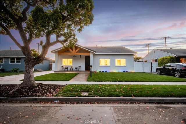 1933 Fanwood Ave, Long Beach, CA 90815 - bungalow featuring covered porch, stucco siding, and driveway