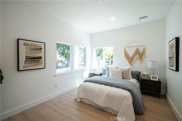 1933 Fanwood Ave, Long Beach, CA 90815 - bedroom with light wood-style flooring and recessed lighting