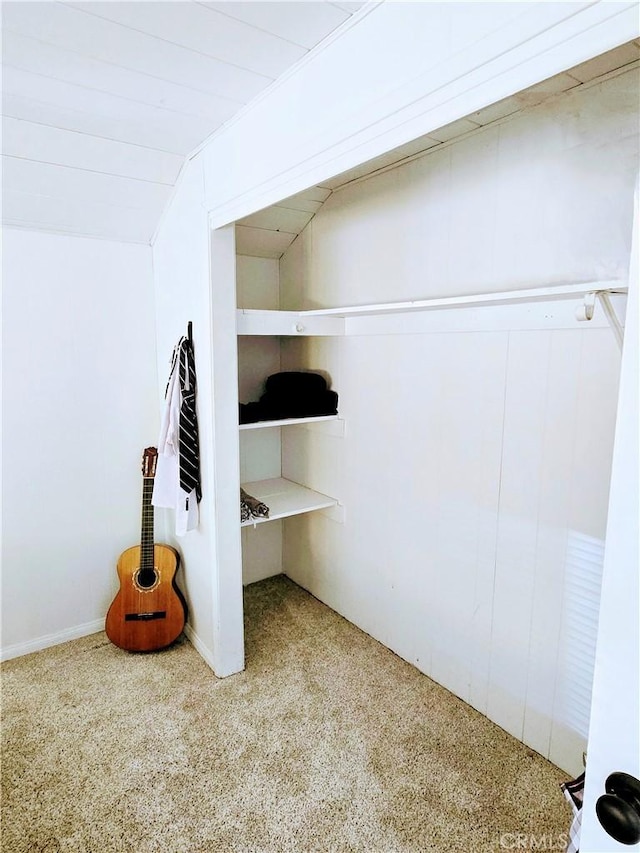view of closet