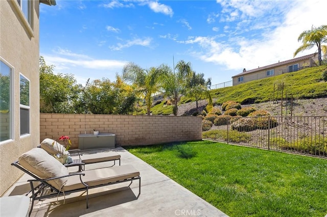3274 Rural Ln, Corona, CA 92882 - view of yard featuring fence and a patio