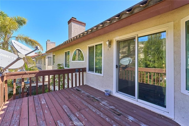 1135 Summitridge Dr, Diamond Bar, CA 91765 - view of wooden deck