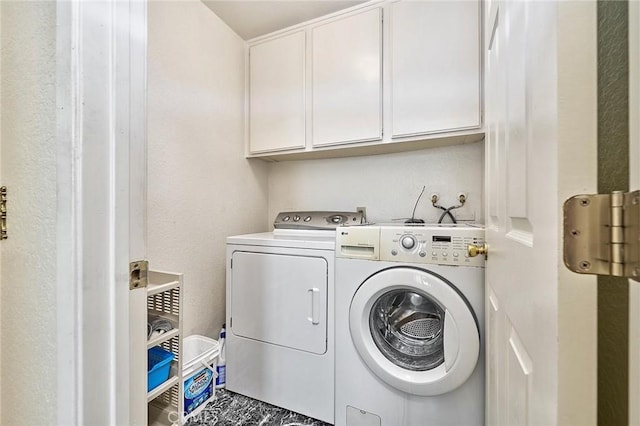 1135 Summitridge Dr, Diamond Bar, CA 91765 - laundry area featuring cabinet space and separate washer and dryer
