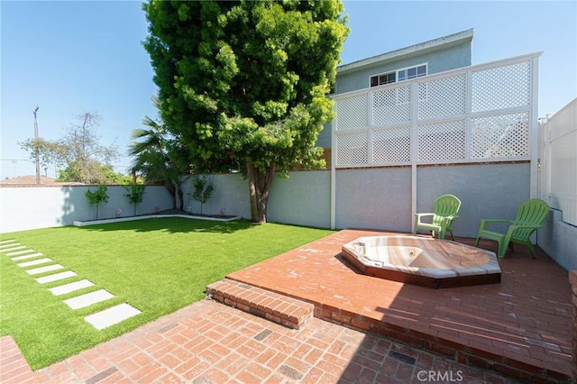 4706 W 168th St, Lawndale, CA 90260 - fenced backyard featuring a patio