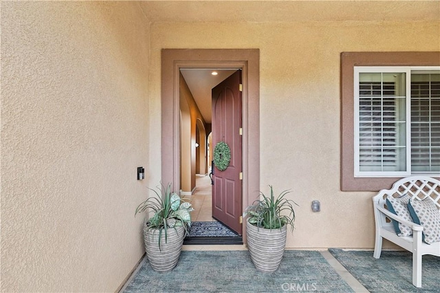 16720 S Peak Ct, Riverside, CA 92503 - property entrance with stucco siding