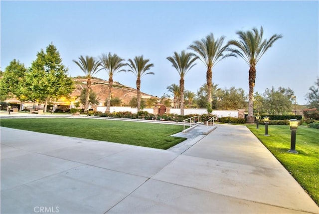 16720 S Peak Ct, Riverside, CA 92503 - surrounding community featuring a lawn