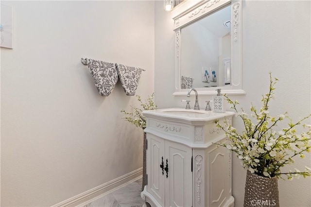 16720 S Peak Ct, Riverside, CA 92503 - bathroom featuring marble finish flooring and vanity