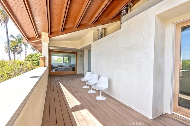 712 Orange Grove Ter, South Pasadena, CA 91030 - view of wooden terrace