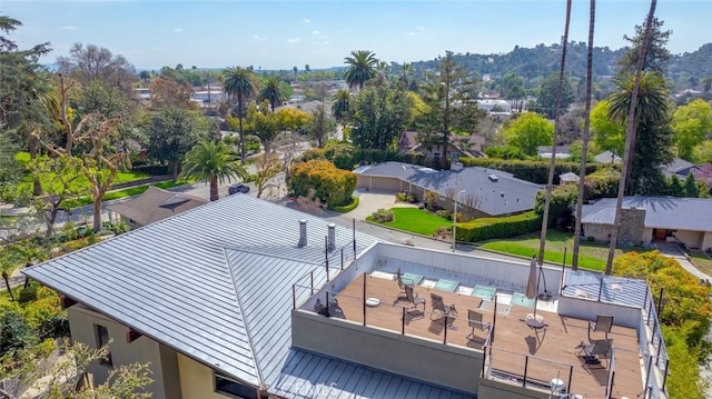 712 Orange Grove Ter, South Pasadena, CA 91030 - aerial view