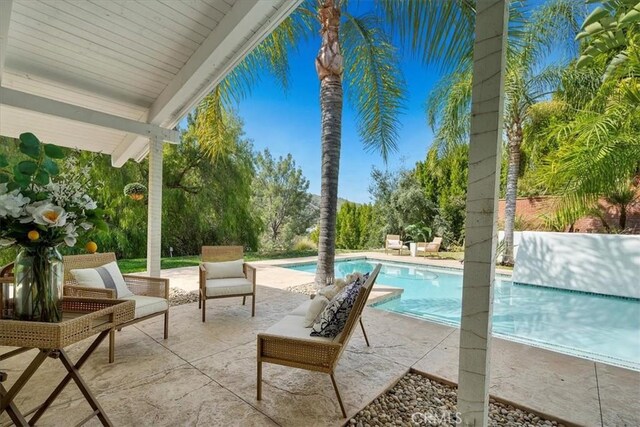 10 Stagecoach Rd, Bell Canyon, CA 91307 - outdoor pool with a patio area