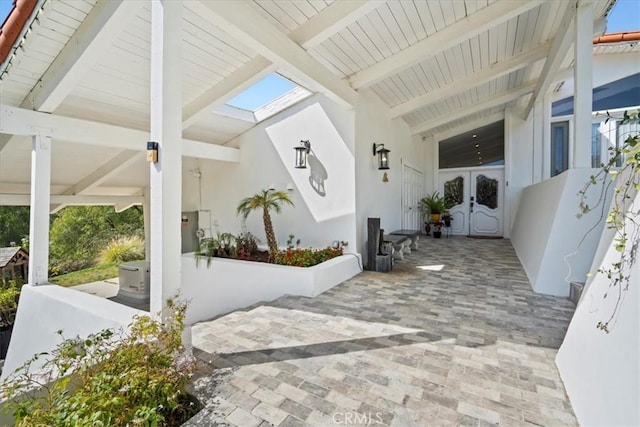 10 Stagecoach Rd, Bell Canyon, CA 91307 - view of patio / terrace featuring french doors