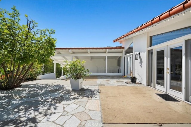 10 Stagecoach Rd, Bell Canyon, CA 91307 - view of patio with french doors