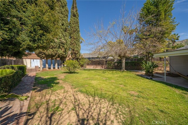 3540 Watkins Dr, Riverside, CA 92507 - view of yard featuring fence