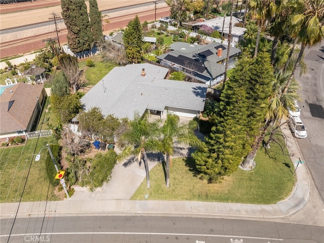 3540 Watkins Dr, Riverside, CA 92507 - bird's eye view featuring a residential view