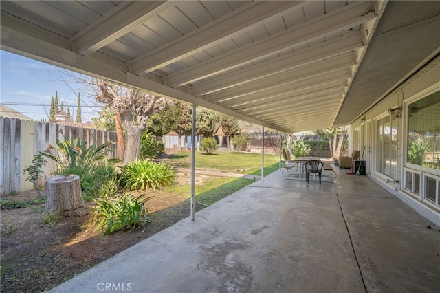 3540 Watkins Dr, Riverside, CA 92507 - view of patio / terrace featuring a fenced backyard