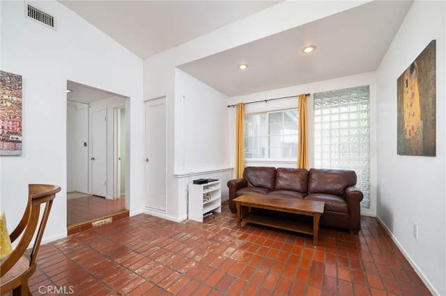 3540 Watkins Dr, Riverside, CA 92507 - living room featuring baseboards, visible vents, and recessed lighting