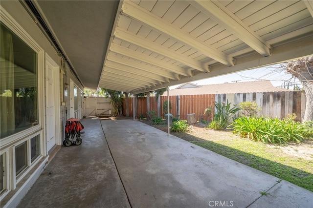3540 Watkins Dr, Riverside, CA 92507 - view of patio / terrace with a fenced backyard