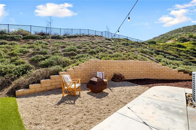 30688 Lone Pine Dr, Menifee, CA 92584 - view of patio with a mountain view