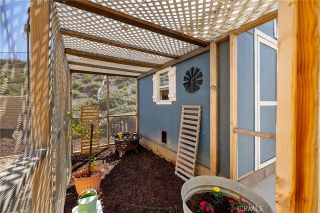 30688 Lone Pine Dr, Menifee, CA 92584 - view of sunroom / solarium