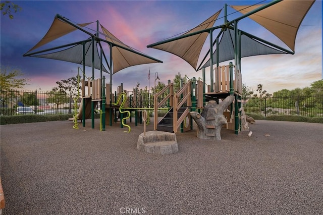 30688 Lone Pine Dr, Menifee, CA 92584 - view of playground at dusk