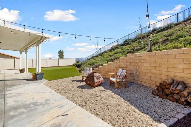 30688 Lone Pine Dr, Menifee, CA 92584 - view of yard with a patio area