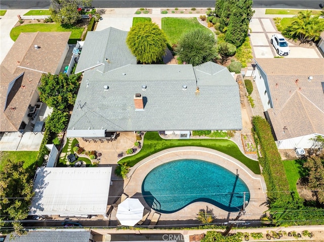 drone / aerial view