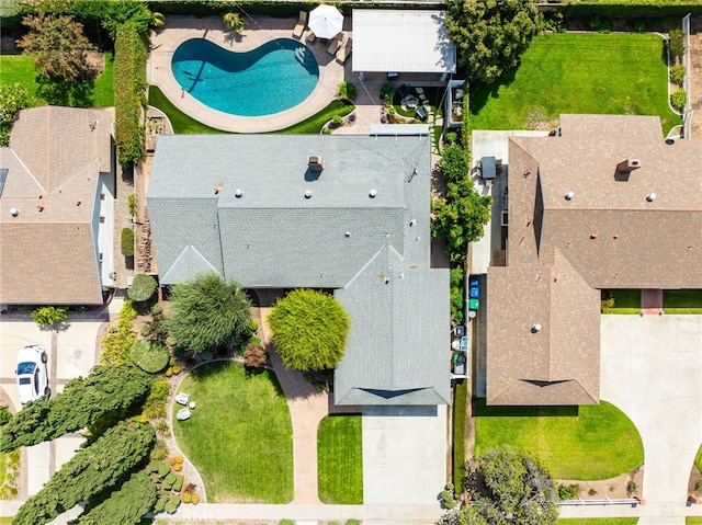 drone / aerial view