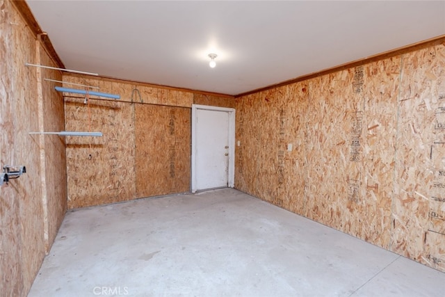42135 San Francisquito Canyon Rd, Green Valley, CA 91390 - spare room with concrete floors