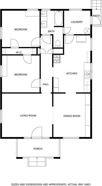 view of layout