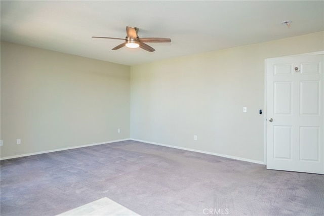 12241 Amaryllis, Yucaipa, CA 92399 - unfurnished room with a ceiling fan, carpet, and baseboards