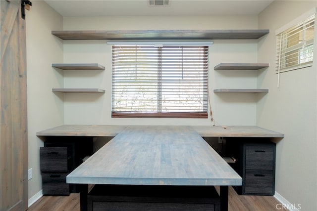 12241 Amaryllis, Yucaipa, CA 92399 - home office with wood finished floors and baseboards