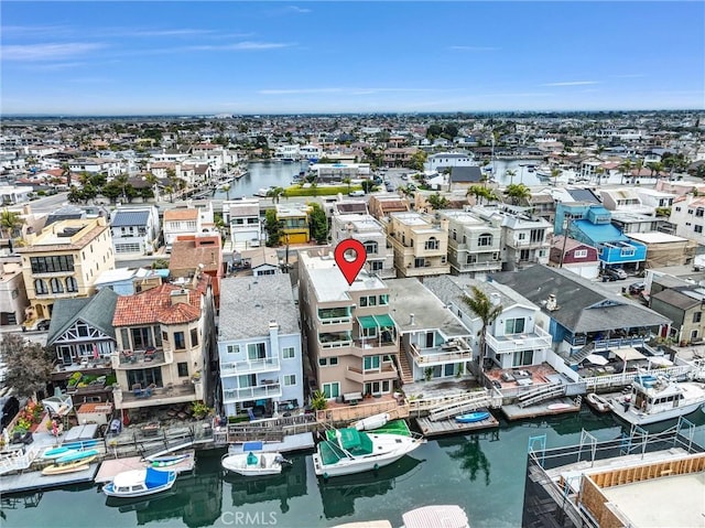 16745 Bayview Dr Unit B, Sunset Beach, CA 90742 - aerial view of residential area with a nearby body of water