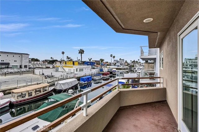 16745 Bayview Dr Unit B, Sunset Beach, CA 90742 - balcony featuring a water view