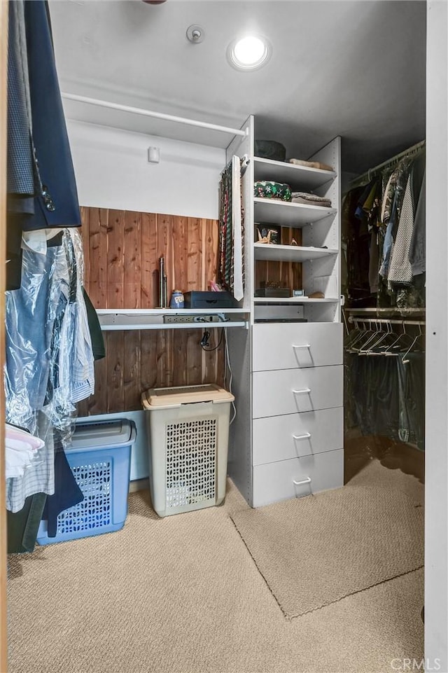 16745 Bayview Dr Unit B, Sunset Beach, CA 90742 - spacious closet with carpet flooring