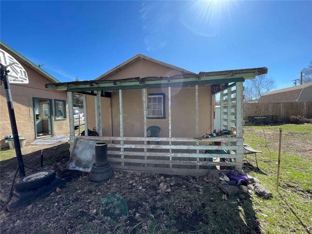 107 N Rine St, Alturas, CA 96101 - back of house with stucco siding