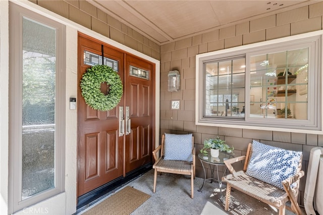 view of property entrance