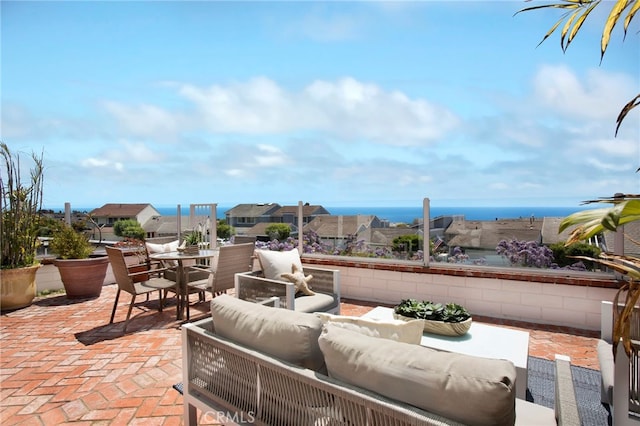 33571 Binnacle Dr, Dana Point, CA 92629 - view of patio with an outdoor living space and outdoor dining area