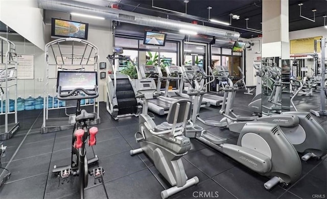 133 The Promenade N Unit 317, Long Beach, CA 90802 - gym featuring healthy amount of natural light