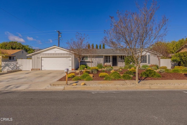 1009 Grandview Ave, Ojai, CA 93023 - ranch-style home with a garage and driveway