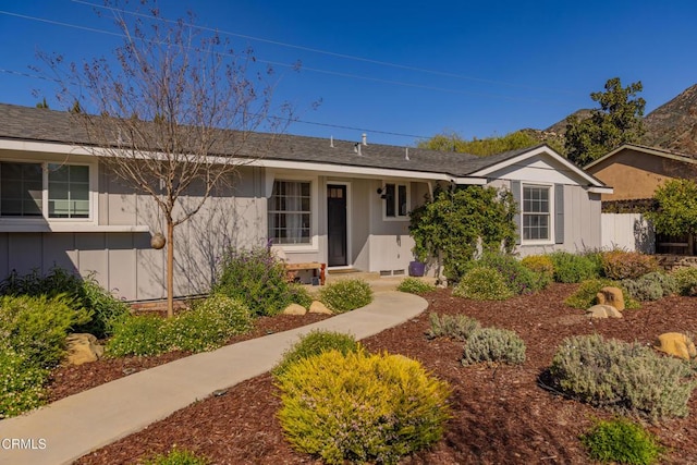 1009 Grandview Ave, Ojai, CA 93023 - view of ranch-style house