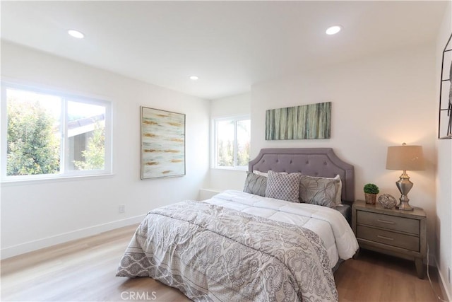 26306 Ganiza, Mission Viejo, CA 92692 - bedroom featuring wood finished floors, baseboards, and recessed lighting