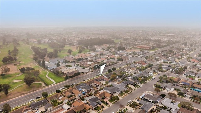5591 Heil Ave, Huntington Beach, CA 92649 - aerial view of property's location featuring nearby suburban area and a golf course