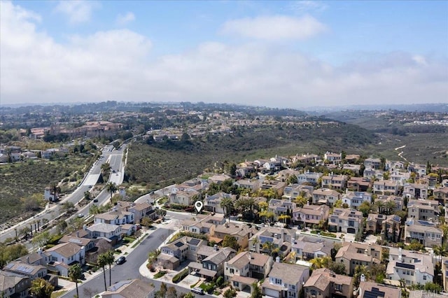 bird's eye view featuring a residential view