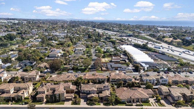 bird's eye view featuring a residential view